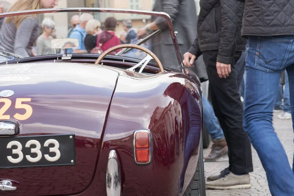 Mille Miglia Mille Milles Mai 2018 Brescia Italie — Photo