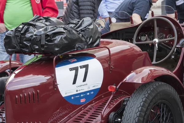 Mille Miglia Mille Milles Mai 2018 Brescia Italie — Photo