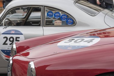 2018 - Brescia İtalya Mille miglia - 1000 miles - 16 Mayıs