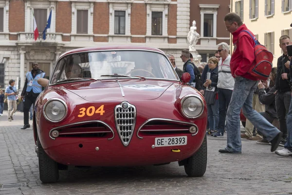 Mille Miglia Одна Тысяча Миль Мая 2018 Года Брешия Италия — стоковое фото