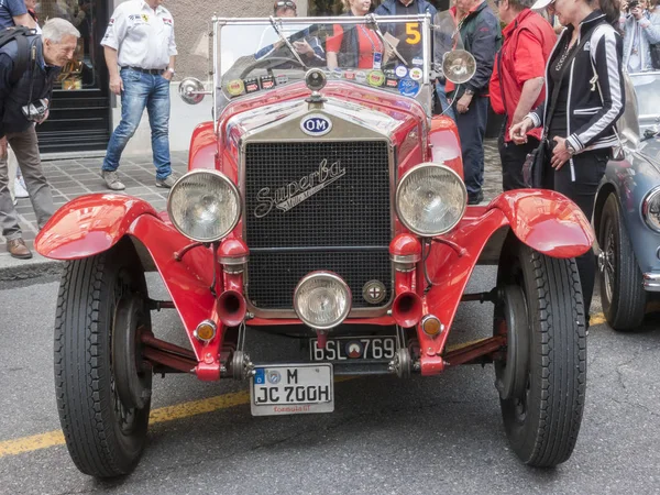 Mille Miglia Duizend Mijl Kan 2018 Brescia Italië — Stockfoto