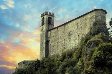 Kilisesi, St. Michele Arcangelo Sabbio Chiese Brescia İtalya, Haziran 2018