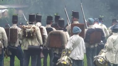 San Martino Della Battaglia Bs, İtalya 24 Haziran, 2018. Solferino ve San Martino Savaşı anısına 1859 tarihinde