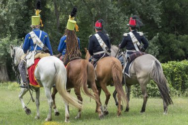 San Martino Della Battaglia Bs, İtalya 24 Haziran, 2018. Solferino ve San Martino Savaşı anısına 1859 tarihinde