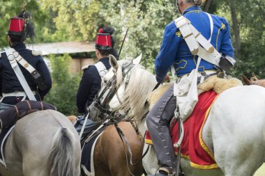 San Martino Della Battaglia Bs, İtalya 24 Haziran, 2018. Solferino ve San Martino Savaşı anısına 1859 tarihinde