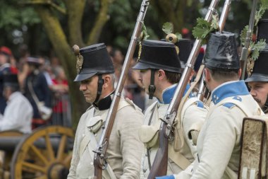 San Martino Della Battaglia Bs, İtalya 24 Haziran, 2018. Solferino ve San Martino Savaşı anısına 1859 tarihinde