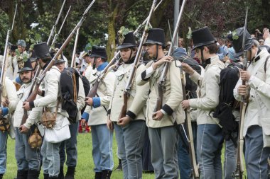 San Martino Della Battaglia Bs, İtalya 24 Haziran, 2018. Solferino ve San Martino Savaşı anısına 1859 tarihinde