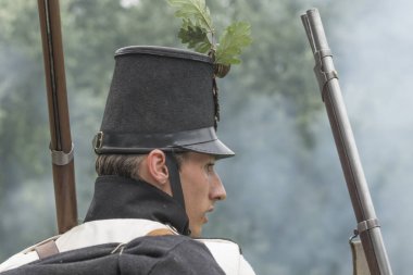 San Martino Della Battaglia Bs, İtalya 24 Haziran, 2018. Solferino ve San Martino Savaşı anısına 1859 tarihinde