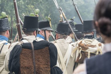 San Martino Della Battaglia Bs, İtalya 24 Haziran, 2018. Solferino ve San Martino Savaşı anısına 1859 tarihinde