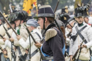 San Martino Della Battaglia Bs, İtalya 24 Haziran, 2018. Solferino ve San Martino Savaşı anısına 1859 tarihinde