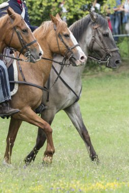 San Martino Della Battaglia Bs, İtalya 24 Haziran, 2018. Solferino ve San Martino Savaşı anısına 1859 tarihinde