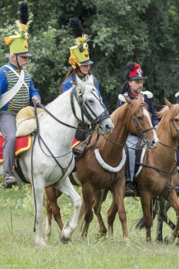San Martino Della Battaglia Bs, İtalya 24 Haziran, 2018. Solferino ve San Martino Savaşı anısına 1859 tarihinde