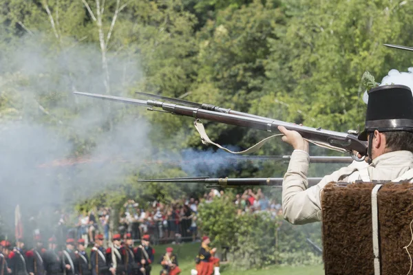 San Martino Della Battaglia Italia Junio 2018 Conmemoración Batalla Solferino — Foto de Stock