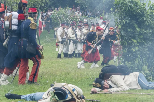 San Martino Della Battaglia Italië Juni 2018 Herdenking Van Slag — Stockfoto