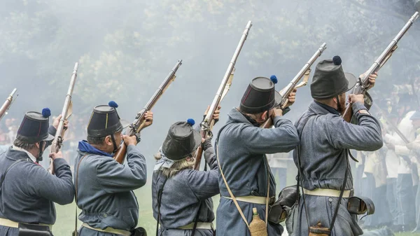 San Martino Della Battaglia Italie Juin 2018 Commémoration Bataille Solferino — Photo