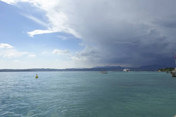 Paisaje Sirmione Brescia Italia Julio 2018 — Foto de Stock