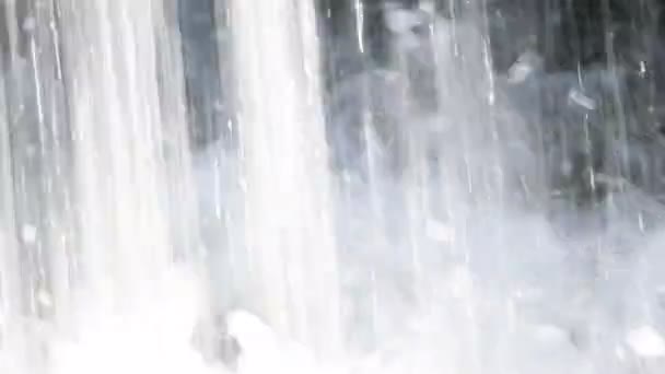 Voda Vodopád Hoře — Stock video