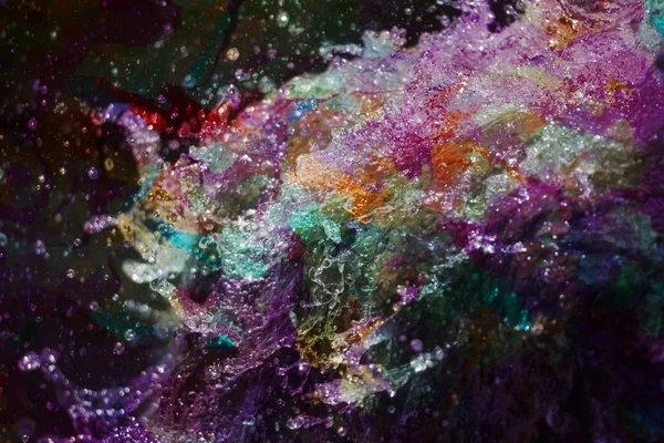 soyut renkli su sanat