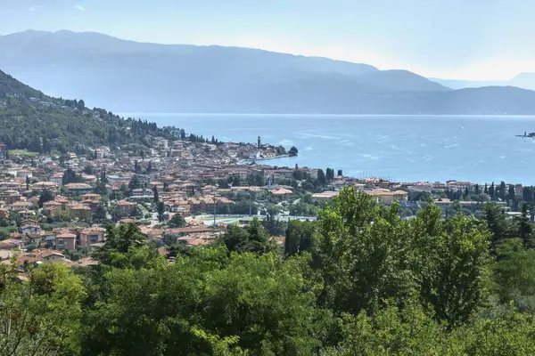 Landscape Sal Lake Garda Italy July 2018 — Stock Photo, Image