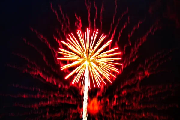 Fuochi Artificio Nel Giorno Della Celebrazione — Foto Stock