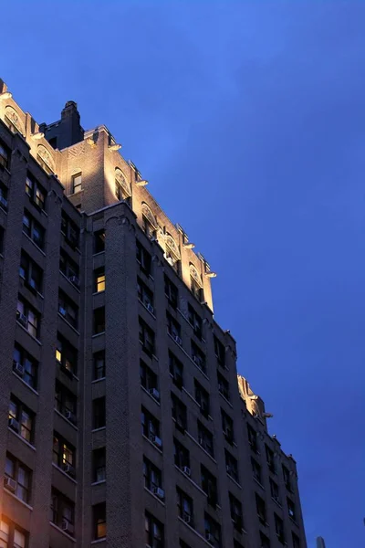 Wolkenkratzer Bei Nacht New York Usa Juni 2013 — Stockfoto