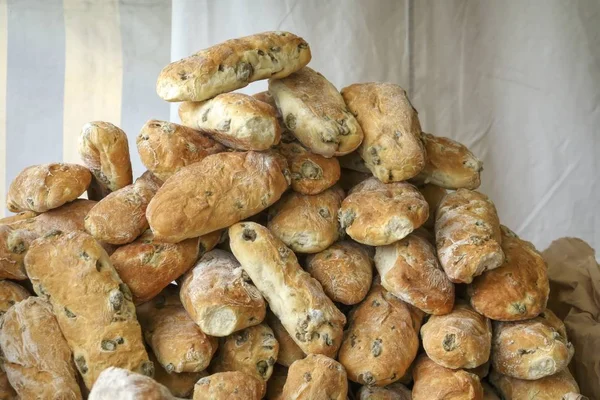 Свежий Хлеб Обед — стоковое фото