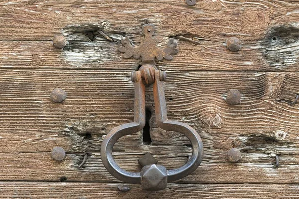 Staré Dřevěné Dveře — Stock fotografie