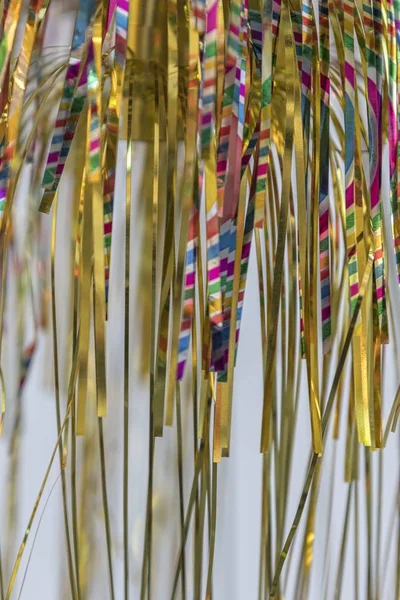 Eine Weihnachtlich Bunte Dekoration — Stockfoto