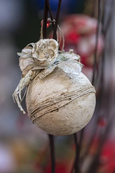 Una Decorazione Colorata Natale — Foto Stock