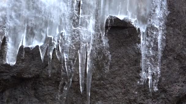 Hielo Deshielo Montaña — Vídeos de Stock