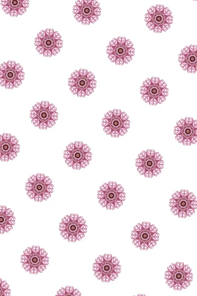 Kaleidoskop Květinové Pozadí Pro Dekoraci — Stock fotografie