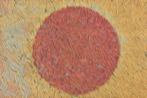 Doku Arka Plan Üzerinde Soyut Güneş — Stok fotoğraf