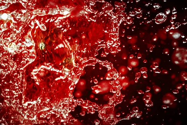 soyut renkli su sıçramaları