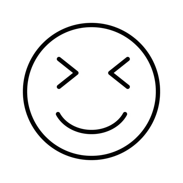 Wink Emoji Vektor Ikonen Logga Ikonen Vektorillustration För Personligt Och — Stock vektor