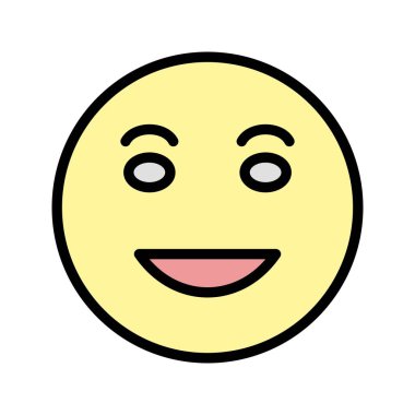 Lol Emoji vektör simge işareti simge vektör çizim kişisel ve ticari kullanım için..