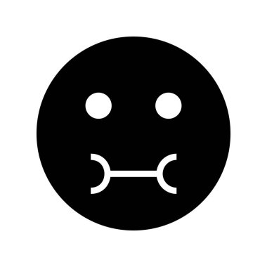 Hasta Emoji vektör simge işareti simge vektör çizim kişisel ve ticari kullanım için..