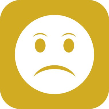 Kızgın Emoji vektör simge işareti simge vektör çizim kişisel ve ticari kullanım için..