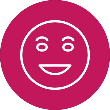 Lol Emoji vektör simge işareti simge vektör çizim kişisel ve ticari kullanım için..