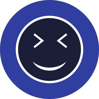 Wink Emoji vektör simge işareti simge vektör çizim kişisel ve ticari kullanım için..