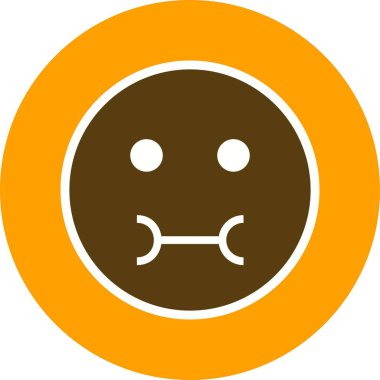 Hasta Emoji vektör simge işareti simge vektör çizim kişisel ve ticari kullanım için..