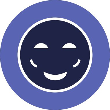 Allık Emoji vektör simge işareti simge vektör çizim kişisel ve ticari kullanım için..