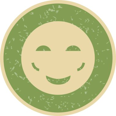 Allık Emoji vektör simge işareti simge vektör çizim kişisel ve ticari kullanım için..