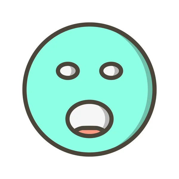 Ropade Emoji Vektor Ikonen Logga Ikonen Vektorillustration För Personligt Och — Stock vektor