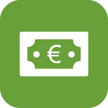 Euro vektör simge işareti simge vektör çizim kişisel ve ticari kullanım için..
