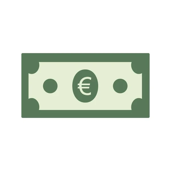 Euro Vektor Ikon Jel Ikon Vektoros Illusztráció Személyes Edzőtermi Használatra — Stock Vector