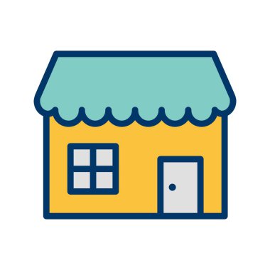 Dükkanı vektör simge işareti simge vektör çizim kişisel ve ticari kullanım için..