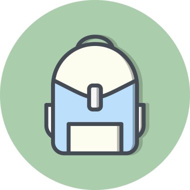 Çanta vektör simge işareti simge vektör çizim kişisel ve ticari kullanım için..