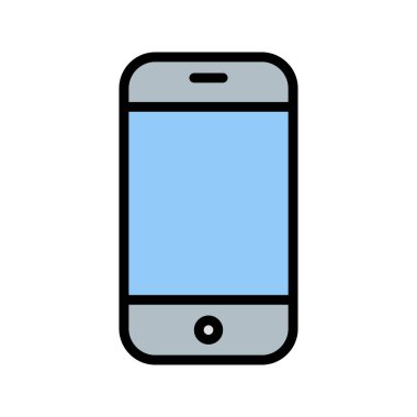 Telefon hücre işareti simge vektör çizim kişisel ve ticari kullanım için..