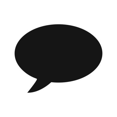 Sohbet işareti simge vektör çizim kişisel ve ticari kullanım için..