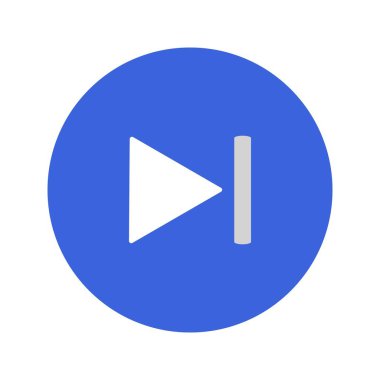 Sonraki işaret simge vektör çizim kişisel ve ticari kullanım için..